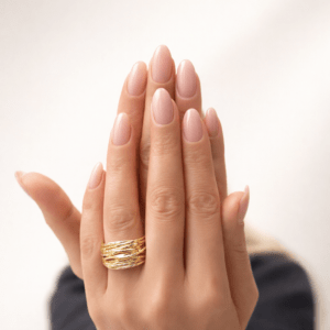 Vip Örgü Gold Yüzük